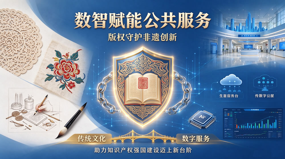 数智赋能公共服务 版权守护非遗创新｜助力知识产权强国建设迈上新台阶