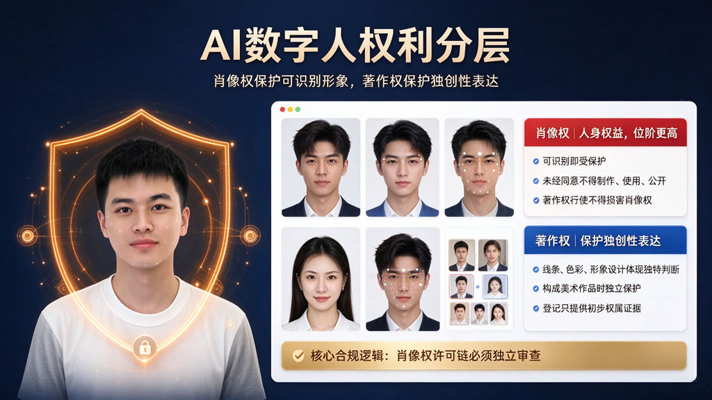 数字人像版权保护三种手段的合规解析